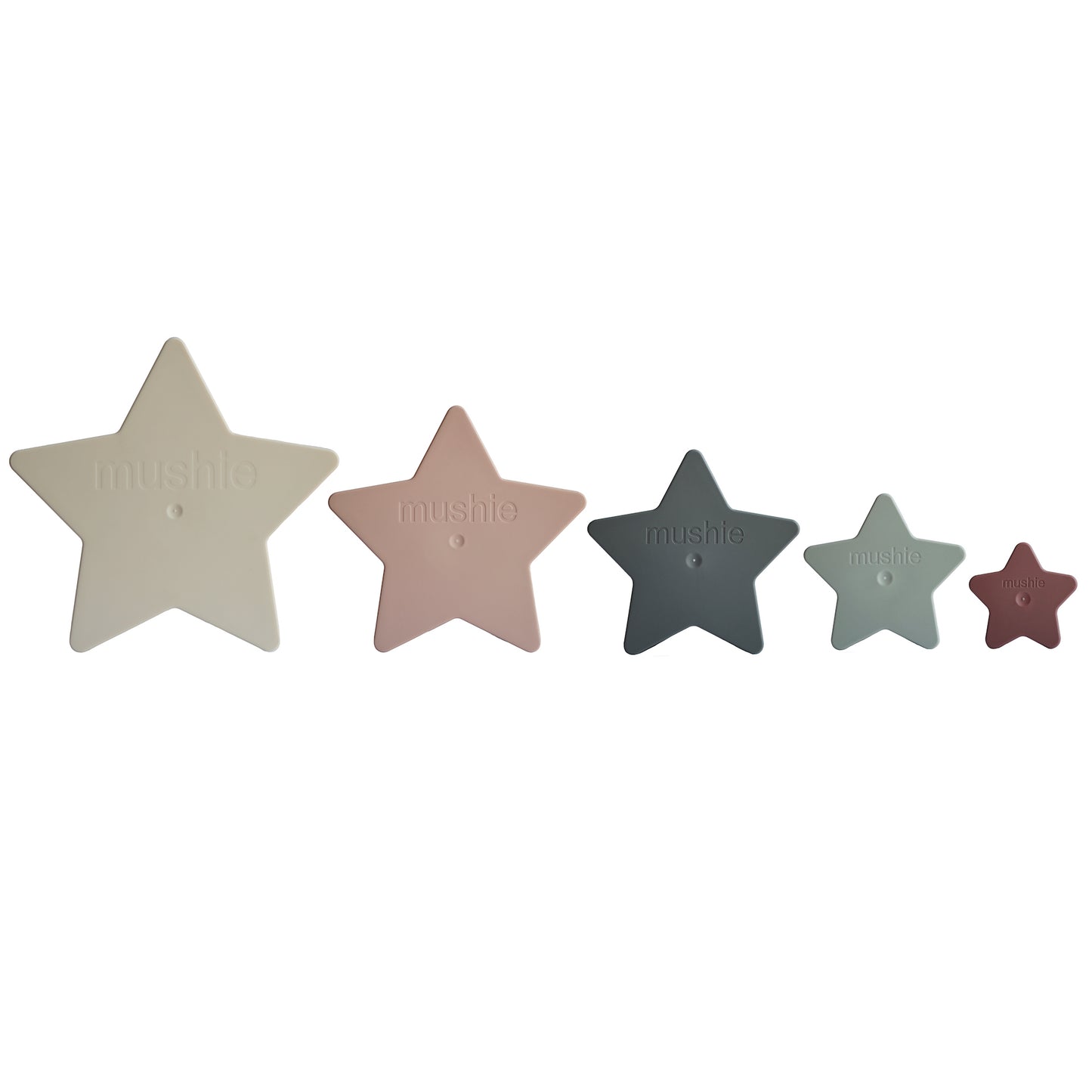 Mushie stapeltoren Nesting Stars, badspeelgoed nesting stars (sterren) van het merk Mushie