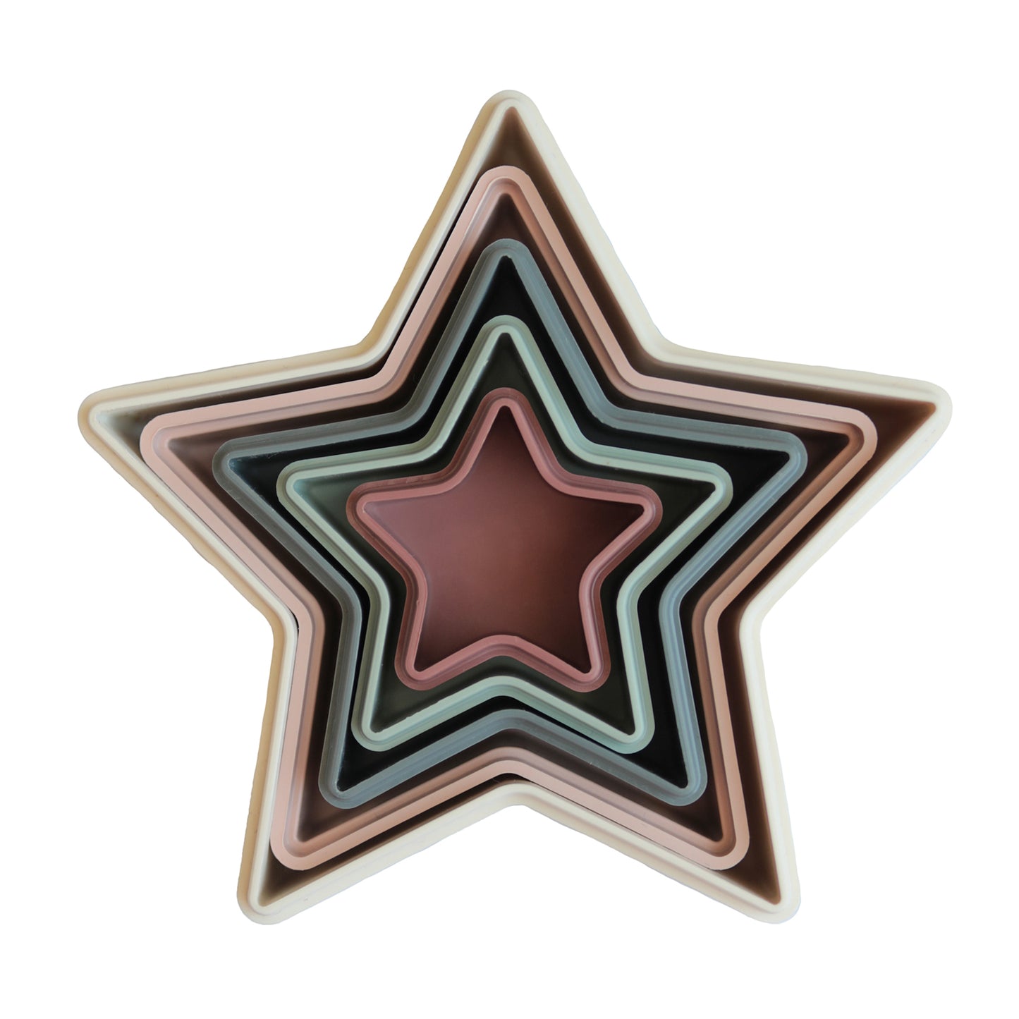 Mushie stapeltoren Nesting Stars, badspeelgoed nesting stars (sterren) van het merk Mushie