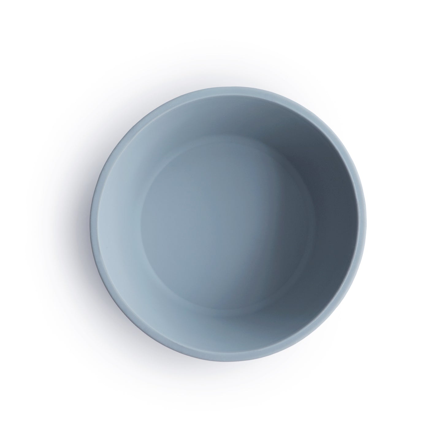 Mushie suction bowl (zuigkom) in kleur Powder blue