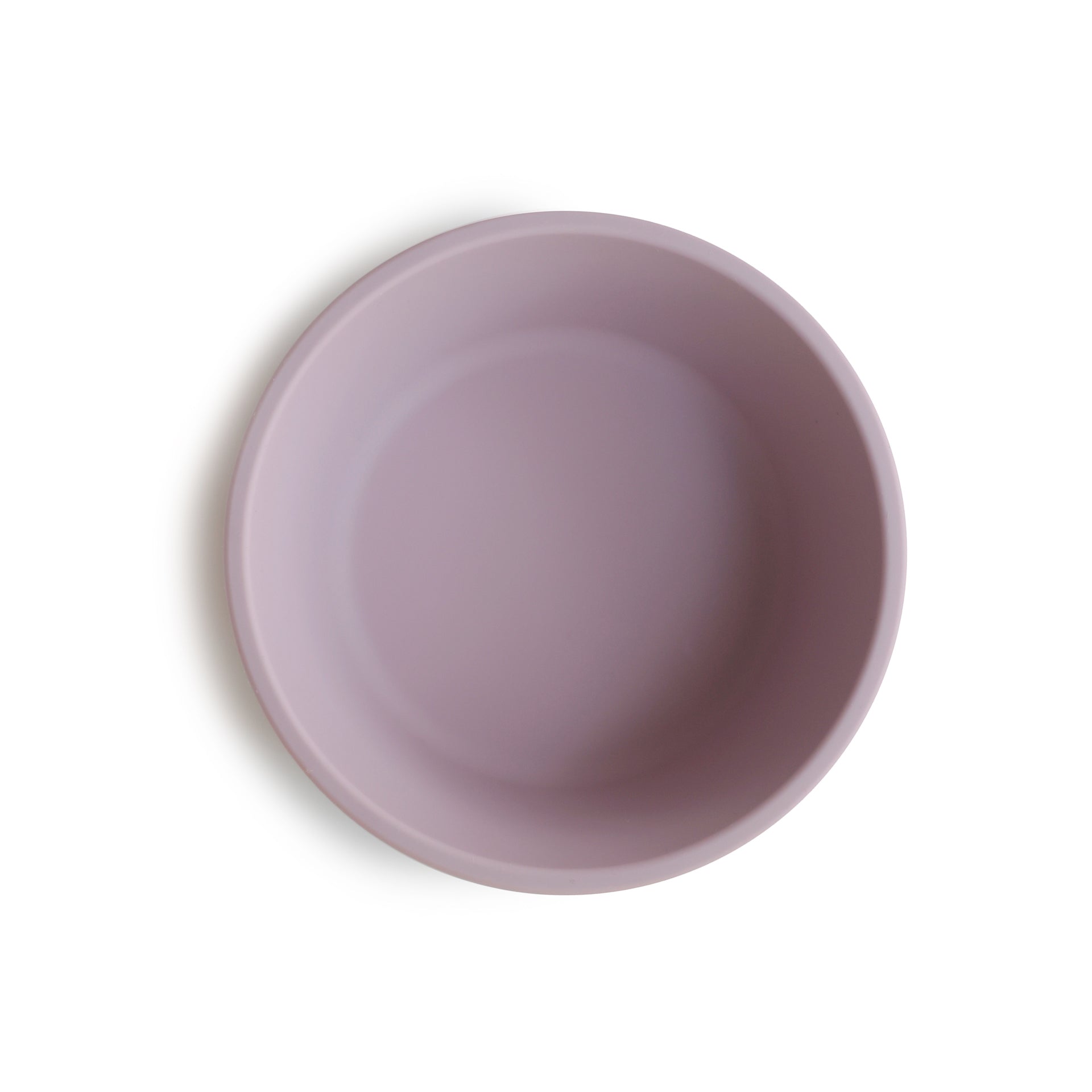 Mushie suction bowl (zuigkom) in kleur Soft Lilac